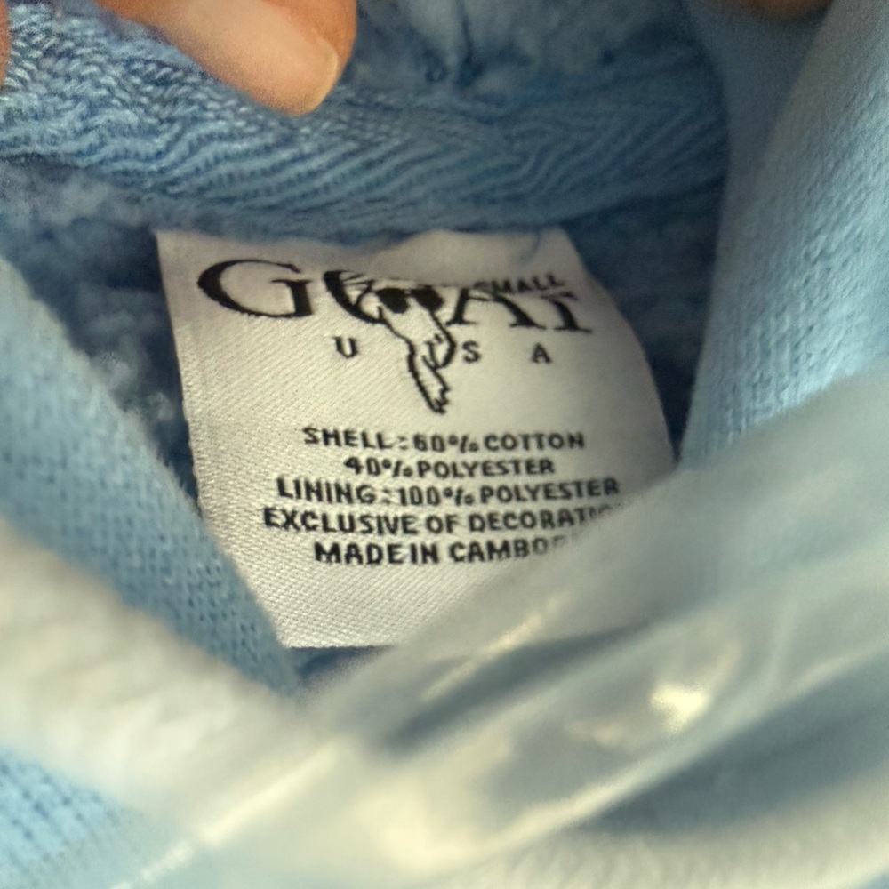 Light Blue Zip-Up LIGHT BLUE Sherpa-Lined Hoodie - Picture 6 of 6